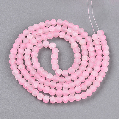Crackle Glass Beads X1-GLAA-N009-6mm-02-1