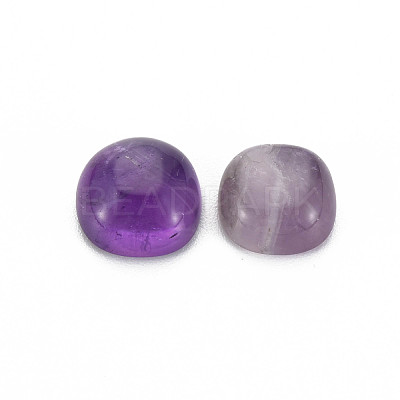Natural Amethyst Cabochons G-N326-120A-1