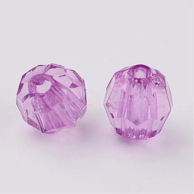 Transparent Acrylic Beads DB8mmC-06-1