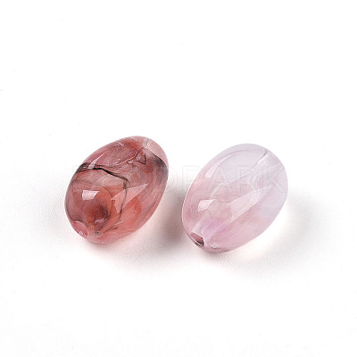 Transparent Acrylic Beads TACR-T028-38D-1