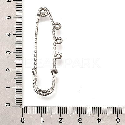 304 Stainless Steel Safety Pins Brooch Findings STAS-K252-11B-P-1