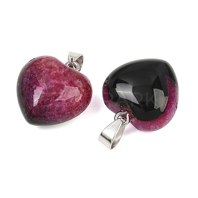 Natural Agate Pendants GG-K002-03-1