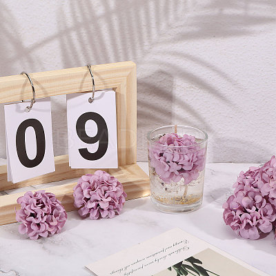 Cloth Artificial Flower Head DIY-WH0591-100-1