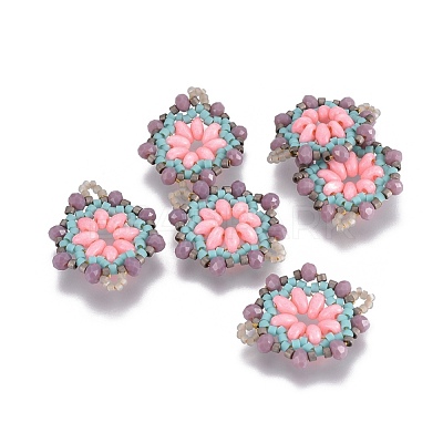 MIYUKI & TOHO Handmade Japanese Seed Beads Links SEED-E004-H17-1