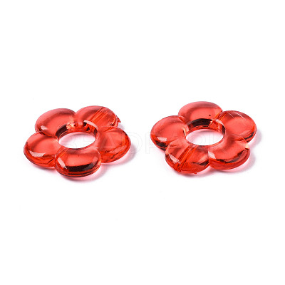 Transparent Acrylic Beads Frames MACR-S296-32-1