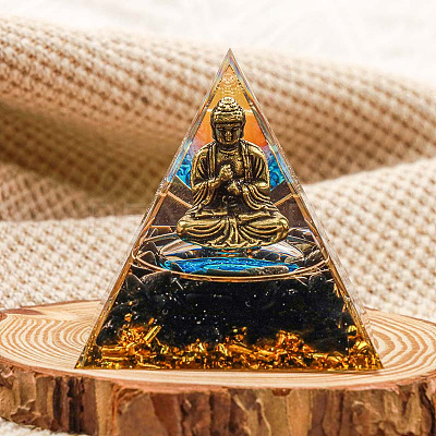 Orgonite Pyramid Resin Energy Generators WG30093-13-1