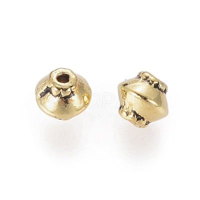 Tibetan Style Spacer Beads GLF0256Y-1