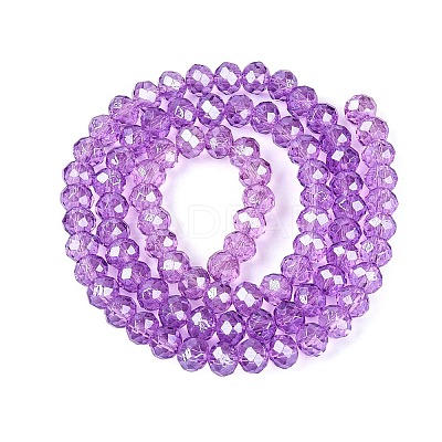 Baking Paint Glass Beads Strands EGLA-Q120-C-A02-1