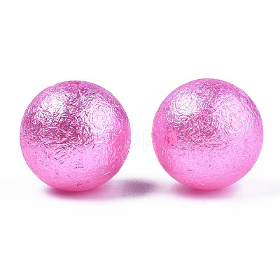 Imitation Pearl Acrylic Beads X-OACR-T022-19-1