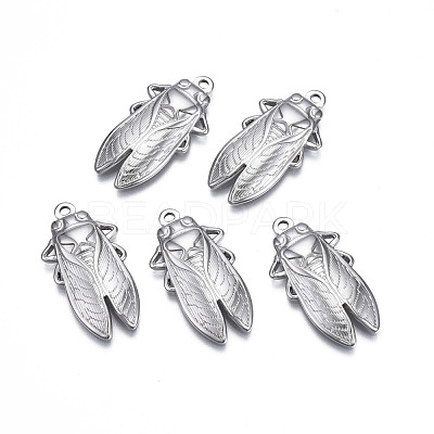 Non-Tarnish 201 Stainless Steel Pendants STAS-S119-165P-1