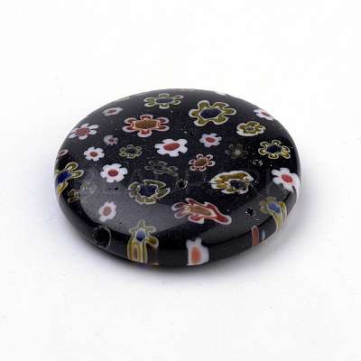 Handmade Millefiori Lampwork Beads LAMP-S187-05-1