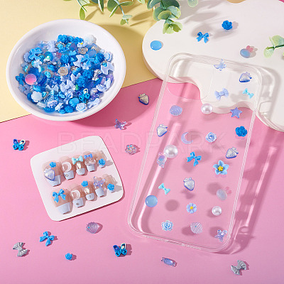 30g Luminous Opaque Resin Cabochons CRES-TA0001-55A-1