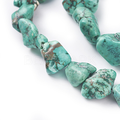 Natural Magnesite Beads Strands G-G782-15A-1