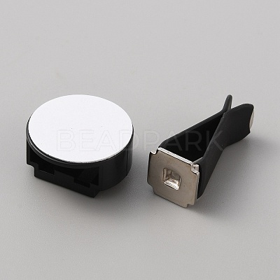 Self Adhesive Plastic Car Air Freshener Vent Clips AJEW-WH0038-09P-01-1