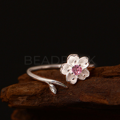 925 Sterling Silver Cuff Rings for Women FS-WGEB1FA-01-1