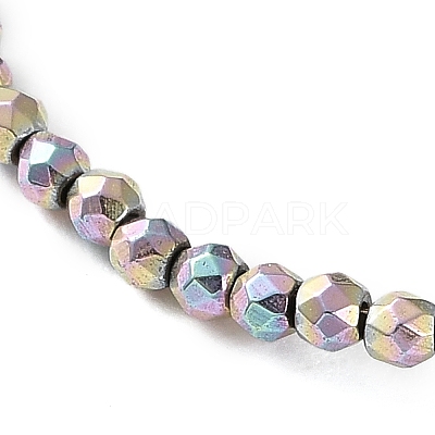 Electroplated Synthetic Non-magnetic Hematite Beads Strands G-C248-D01-2mm-02-1