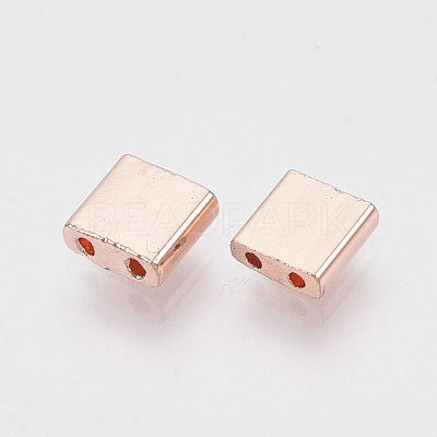 Electroplate Glass Seed Beads SEED-S023-20C-07-1