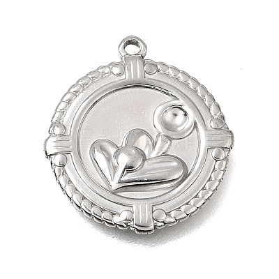 304 Stainless Steel Pendants SA-CBAF4B0-02P-03-1