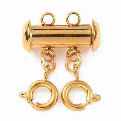 304 Stainless Steel Slide Lock Clasps FIND-WH0034-80G-01-1