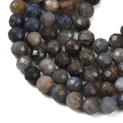 Natural Kyanite Beads Strands G-Z104-B01-4mm-B-1