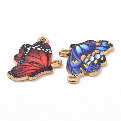 Alloy Enamel Pendants X-ENAM-B054-09G-1