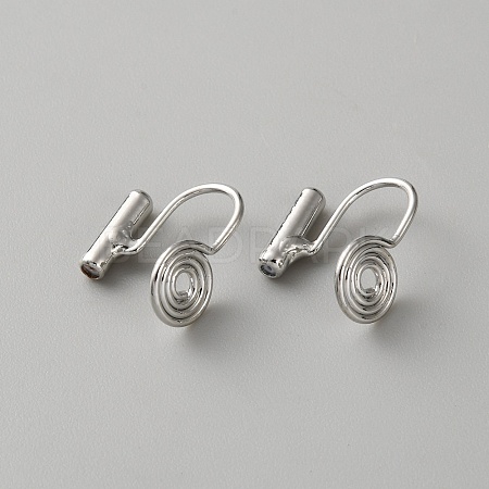 Brass Ear Cuff Findings FIND-WH0148-739B-P-1
