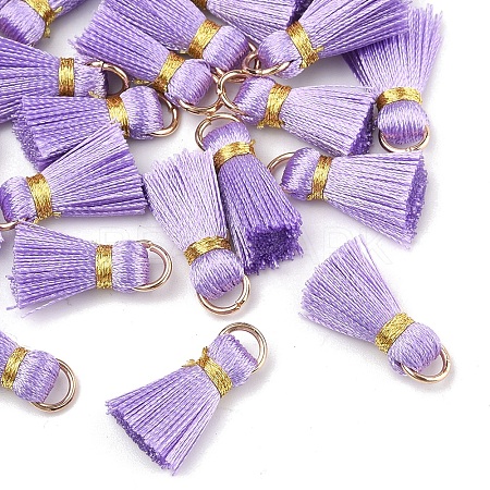 20Pcs Handmade Polycotton(Polyester Cotton) Tassel Decorations FIND-FS0003-27C-1