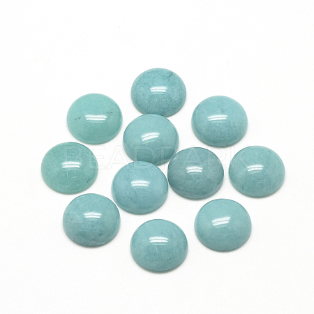 Natural White Jade Cabochons X-G-R416-12mm-07-1
