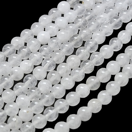 Natural Malaysia Jade Beads Strands G-L645-B01-4mm-01-1