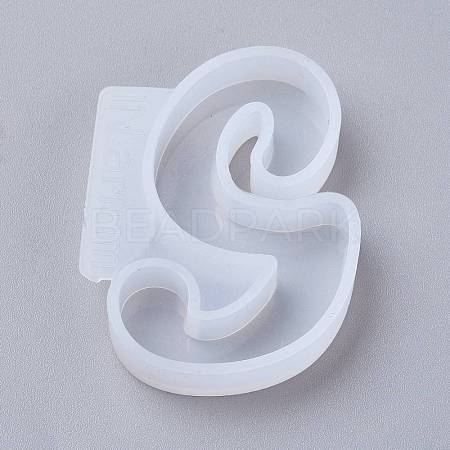 Letter DIY Silicone Molds X-DIY-I034-08S-1