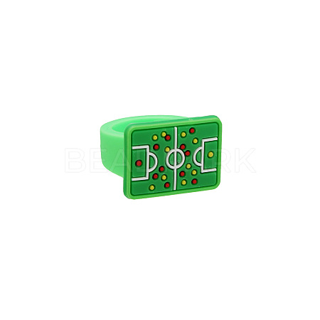 Football Field PVC Finger Rings for Kids FS-WG5754E-06-1