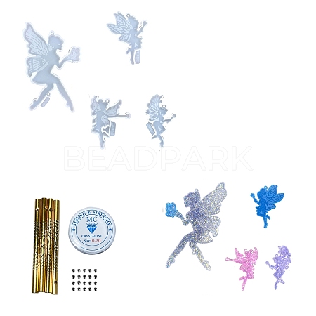Fairy Wind Chime DIY Silicone Molds PW-WG3367A-01-1