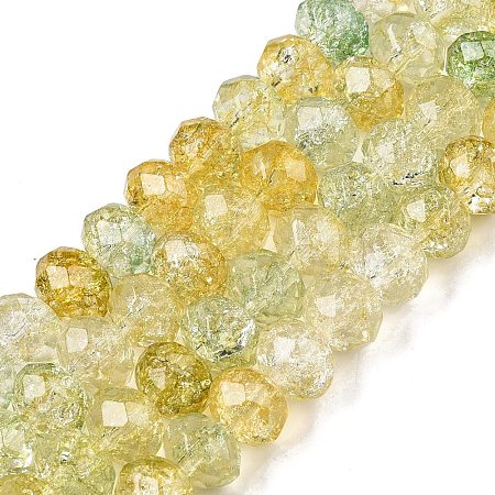 Transparent Glass Beads Strands GLAA-T023-8mm-A12-1