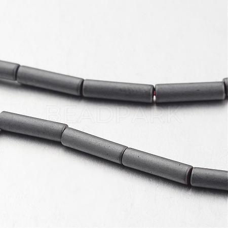 Non-magnetic Synthetic Hematite Bead Strands G-F300-37B-F09-1