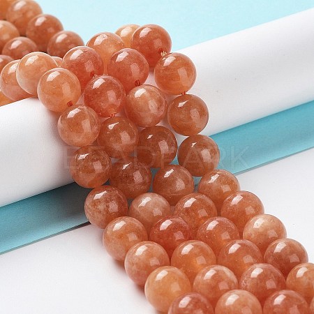 Dyed Natural Malaysia Jade Beads Strands G-G021-02C-12-1