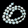 Natural Flower Amazonite Beads Strands G-C116-A183-02-3