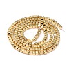 Electroplate Non-magnetic Synthetic Hematite Beads Strands X-G-I260-09A-1