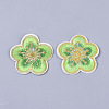 Computerized Embroidery Cloth Iron On/Sew On Patches AJEW-S076-007-2