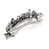 Flower Alloy Rhinestone Hair Barrettes LS-PHAR-S604-01AS-04-3