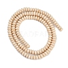 Natural Fossil Beads Strands G-K343-C24-01-5