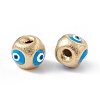 Brass Beads KK-A176-01G-07-2