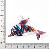 Handmade Lampwork Big Pendants LAMP-T023-14B-3
