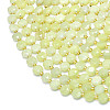 Natural Lemon Jade Beads Strands G-C116-A43-02-3