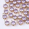Transparent Glass Charms GLAA-T007-17C-1