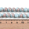 Baking Paint Glass Beads Strands DGLA-N012-8mm-06-4