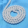 Round Shell Pearl Bead Strands BSHE-L011-2.5mm-A013-3