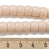 Opaque Glass Beads Strands X-GLAA-NH0002-B03-3