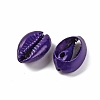 Baking Paint Cowrie Shell Beads SSHEL-M023-01O-2
