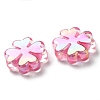 UV Plated Acrylic Beads SACR-G033-03G-3