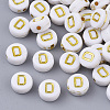 Plating Acrylic Beads PACR-R242-01D-1